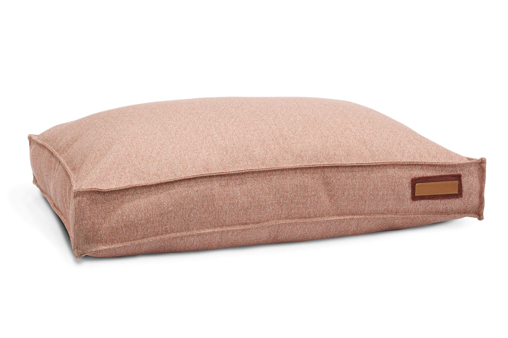 Luxury Lounger Dog Bed | Pittie Pink | Handmade in USA | Small to XL