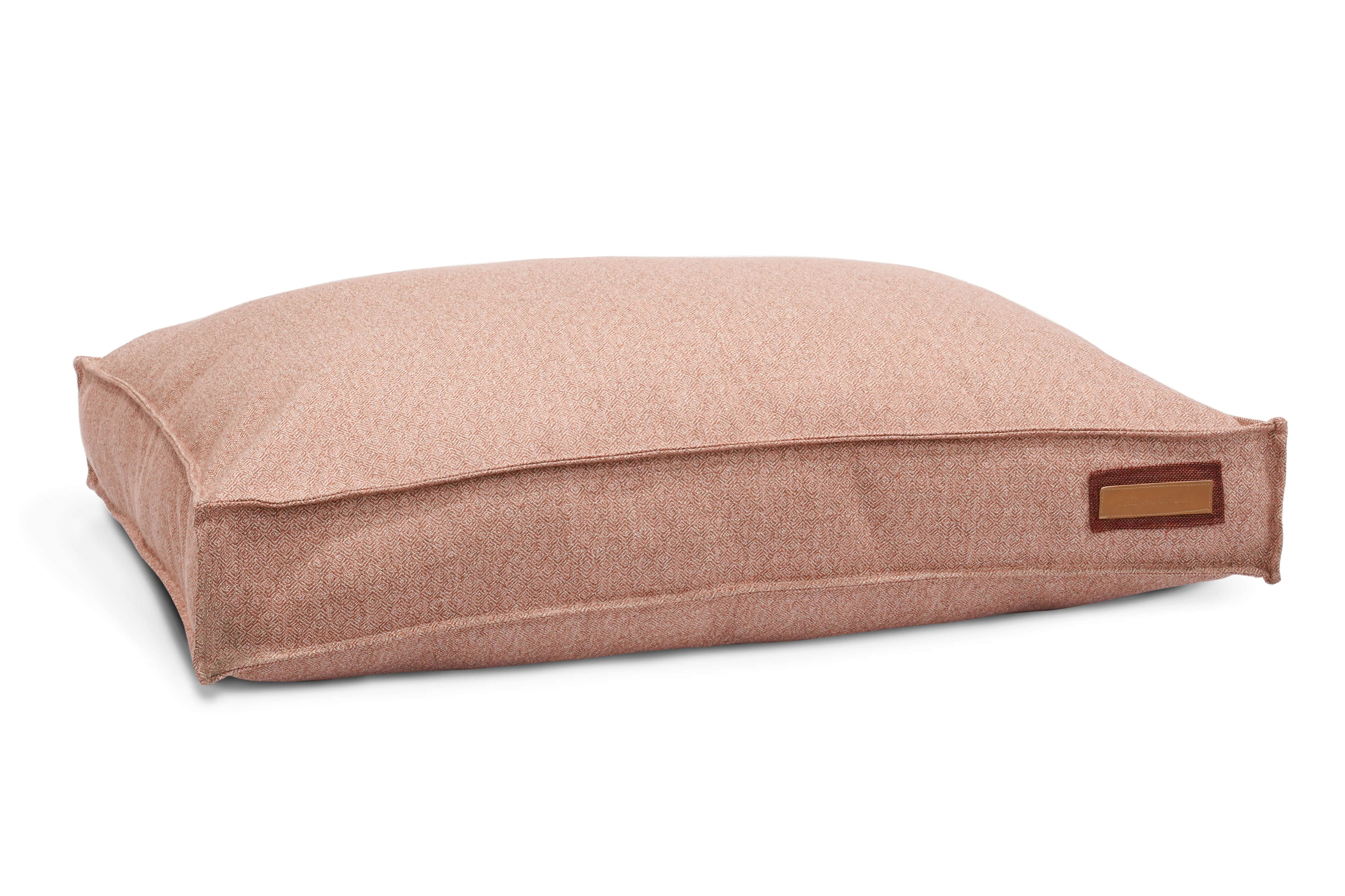 Luxury Lounger Dog Bed | Pittie Pink | Handmade in USA | Small to XL
