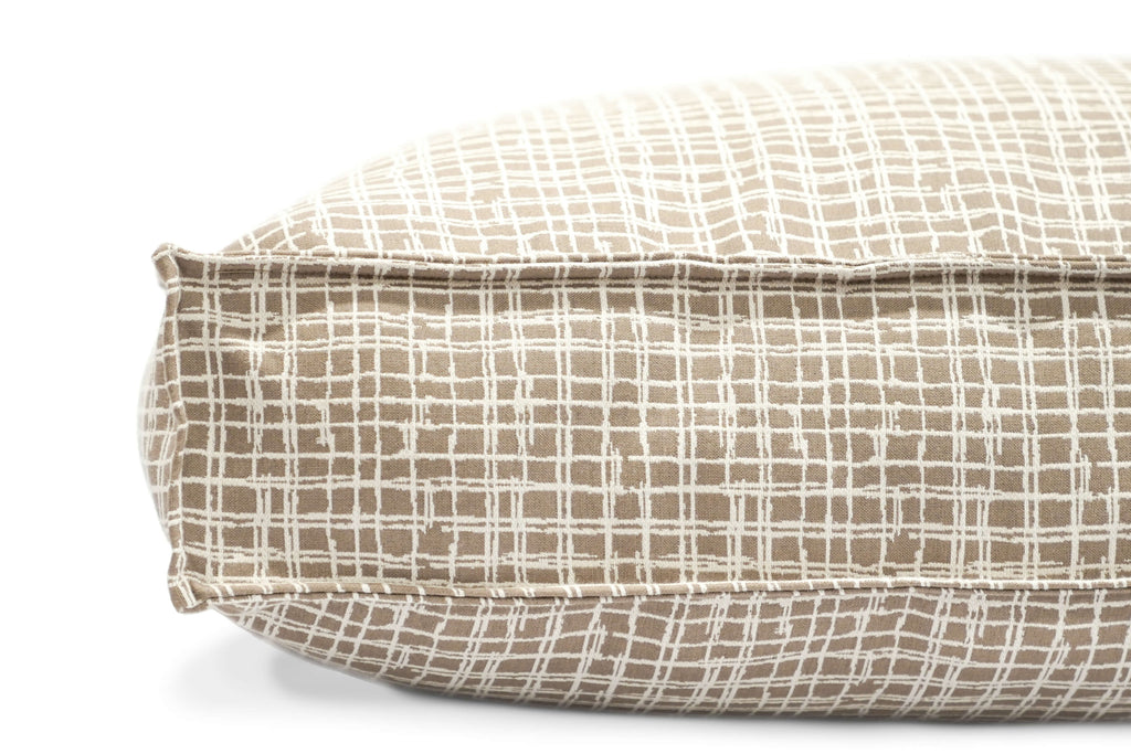 Luxury Round Dog Bed | Dapper Dalmatian | Handmade in USA | Small to XL